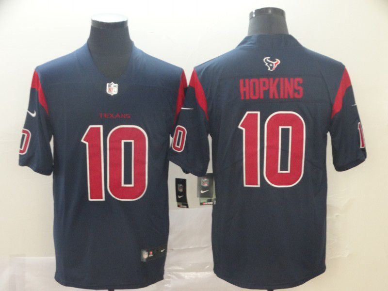 Men Houston Texans #10 Hopkins Blue Nike Vapor Untouchable Limited Player NFL Jerseys->houston texans->NFL Jersey